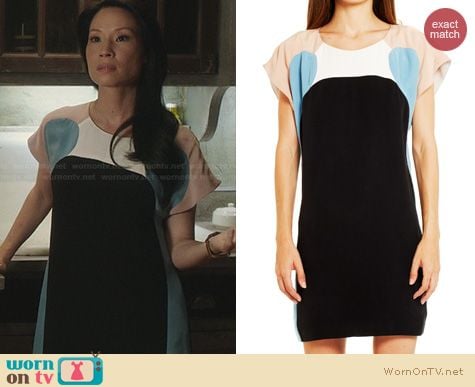 Elementary Fashion: Rebecca Minkoff Otis dress worn by Lucy Liu