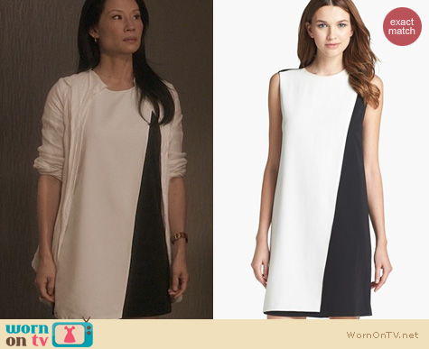 Fashion of Elementary: Theory Randala Dress worn by Lucy Liu