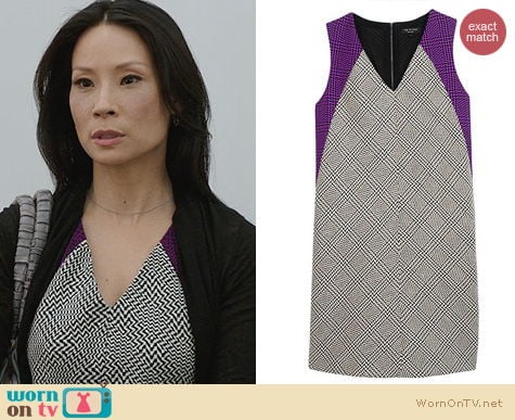 Elementary Style: Rag & Bone Solo Dress worn by Lucy Liu