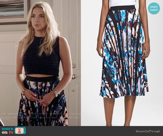 Elizabeth & James Caident Skirt worn by Hanna Marin (Ashley Benson) on Pretty Little Liars