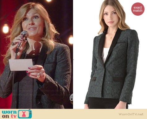 Elizabeth and James Dexter Lace Blazer worn by Connie Britton on Nashville