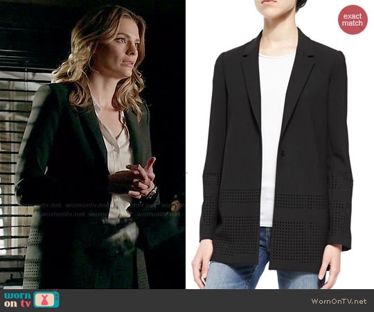 Elizabeth and James Franco Blazer worn by Kate Beckett (Stana Katic) on Castle