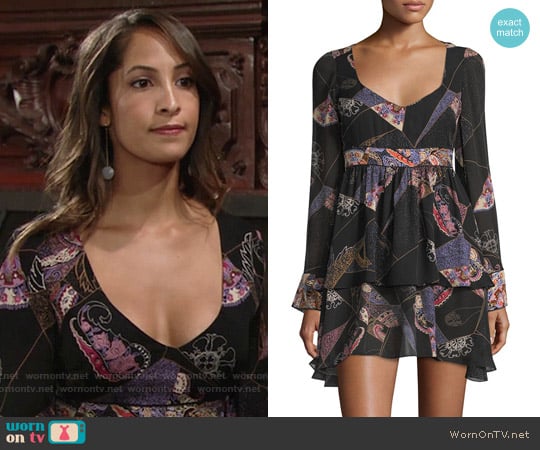 Elizabeth and James Lilou Dress worn by Lily Winters (Christel Khalil) on The Young and the Restless