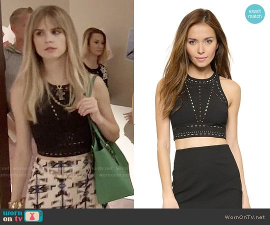 Elizabeth and James New Upton Top worn by Brooke Maddox (Carlson Young) on Scream