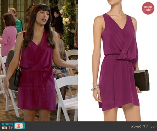 Elizabeth and James Tiana Silk Dress worn by Hannah Simone on New Girl