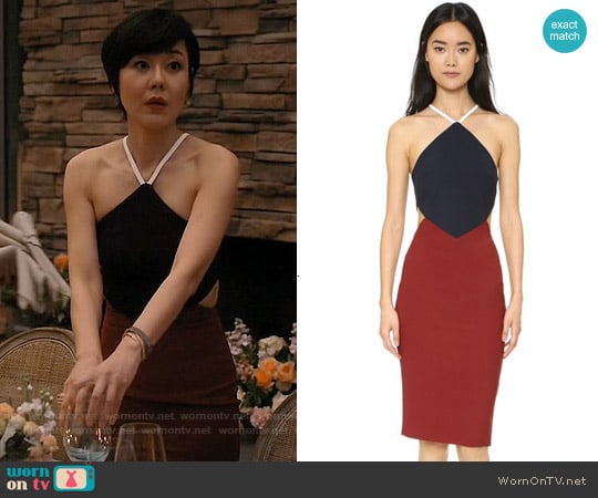 Elizabeth and James Riza Dress worn by Karen Rhodes (Yunjin Kim) on Mistresses