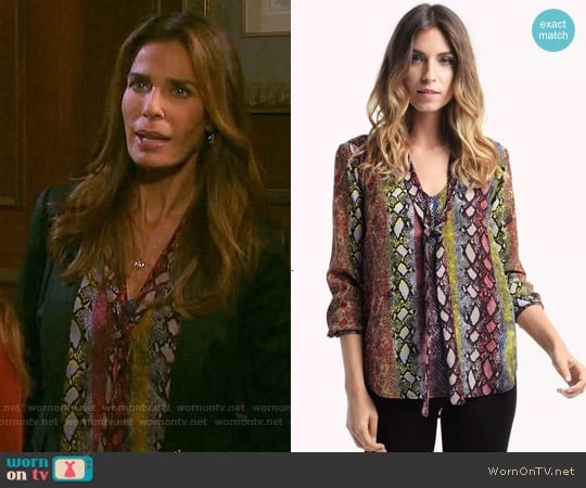 Ella Moss Wonderlust Top worn by Hope Williams (Kristian Alfonso) on Days of our Lives