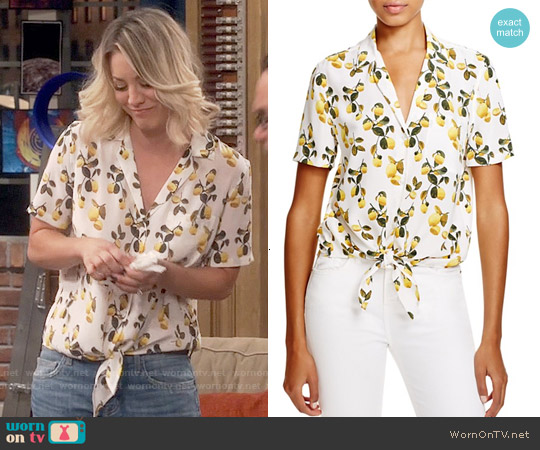 Equipment Keira Lemon Top worn by Penny Hofstadter (Kaley Cuoco) on The Big Bang Theory