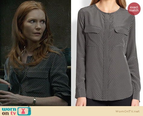 Equipment Lynn Blouse worn by Darby Stanchfield on Scandal