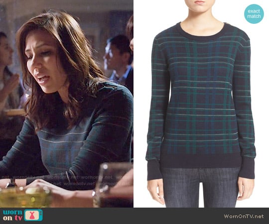 Equipment Ondine Sweater worn by Angela Montenegro (Michaela Conlin) on Bones