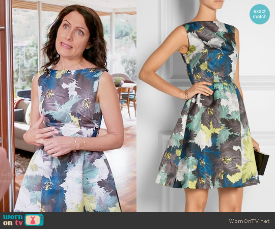 Erdem Kenya Dress worn by Abby McCarthy (Lisa Edelstein) on Girlfriends Guide to Divorce