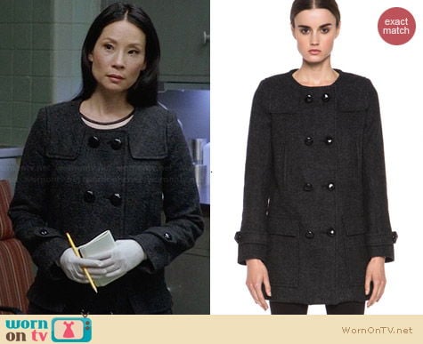 Etoile Isabel Marant Clifford Coat worn by Lucy Liu on Elementary