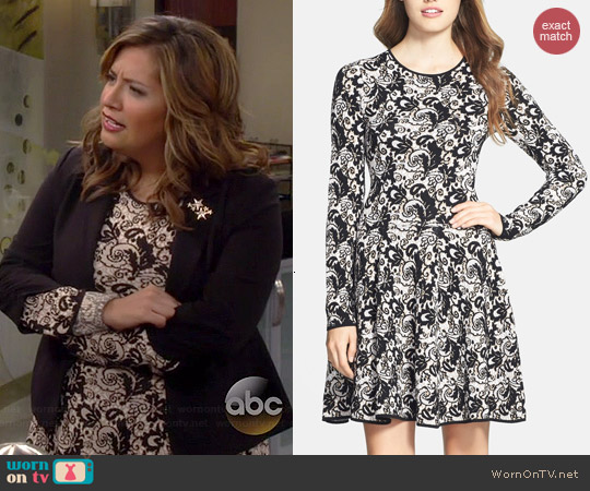 Felicity & Coco Fit & Flare Sweater Dress worn by Cristela Alonzo on Cristela