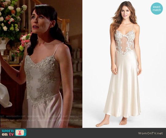 Flora Nikrooz Showstopper Nightgown worn by Quinn Fuller (Rena Sofer) on The Bold and the Beautiful