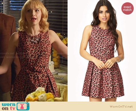 Forever 21 Wild Thing A-Line Dress worn by Claudia Lee on Hart of Dixie