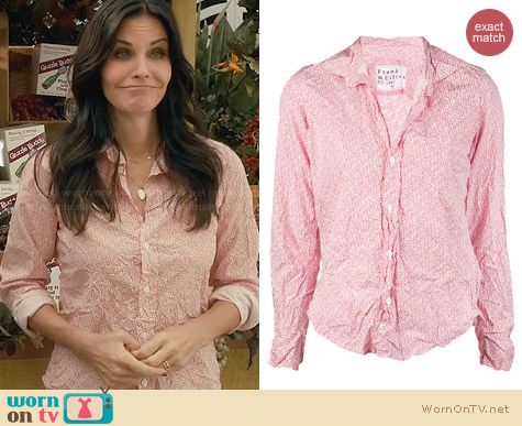 Frank & Eileen Barry Shirt worn by Courtney Cox on Cougar Town