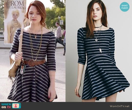 Free People All I Want Is You Dress worn by Karma (Katie Stevens) on Faking It