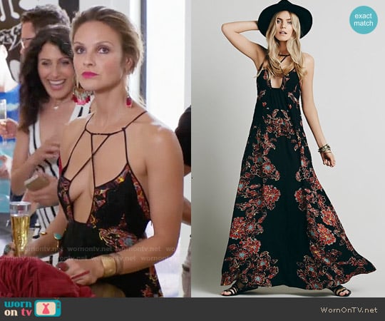 Free People Cantik Maxi Dress worn by Phoebe Wells (Beau Garrett) on Girlfriends Guide to Divorce