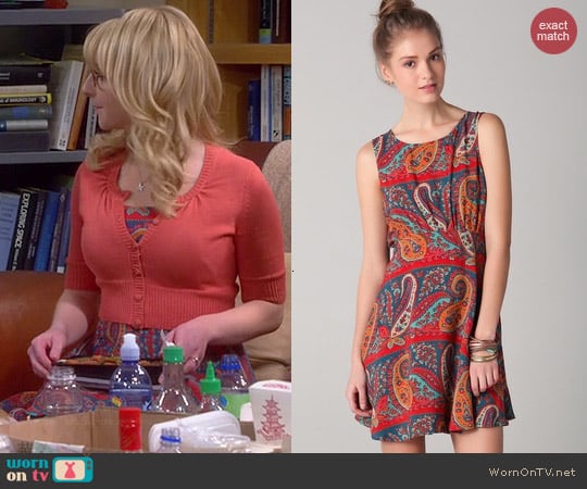 Free People Dancing Pretty Dress worn by Melissa Rauch on The Big Bang Theory