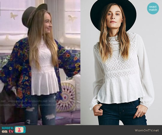 Free People English Rose Swit worn by Maya Hart (Sabrina Carpenter) on Girl Meets World