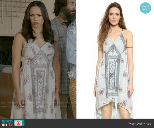 Free People Fauna Midi Dress worn by Erica Dundee (Cleopatra Coleman) on Last Man On Earth