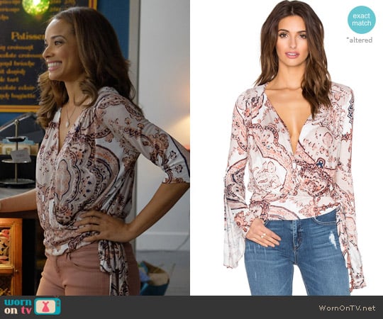 Free People Fiona Top worn by April Malloy (Rochelle Aytes) on Mistresses