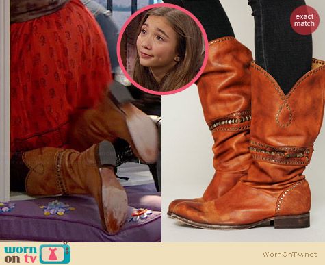 Free People Heartworn Boots worn by Rowan Blanchard on Girl Meets World