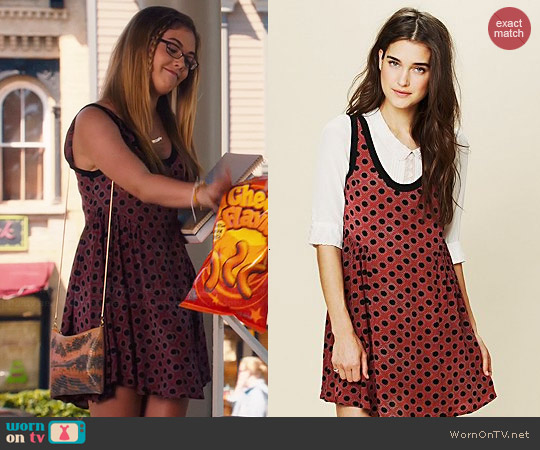 Free People Molly Dot Swing Dress worn by McKaley Miller on Hart of Dixie