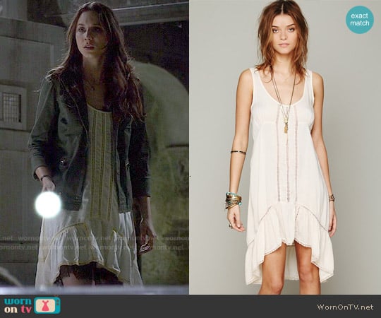 Free People Parisian Slip worn by Spencer Hastings (Troian Bellisario) on Pretty Little Liars