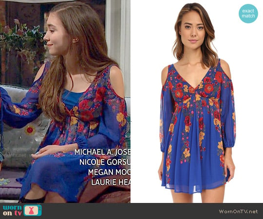 Free People Penny Lover Dress worn by Riley Matthews (Rowan Blanchard) on Girl Meets World