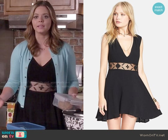 Free People Summer Feeling Dress worn by Alison DiLaurentis (Sasha Pieterse) on Pretty Little Liars