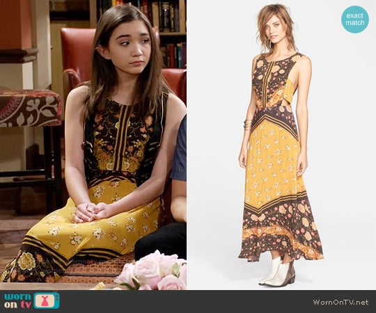 Free People Sunrise Oblivion Dress worn by Riley Matthews (Rowan Blanchard) on Girl Meets World