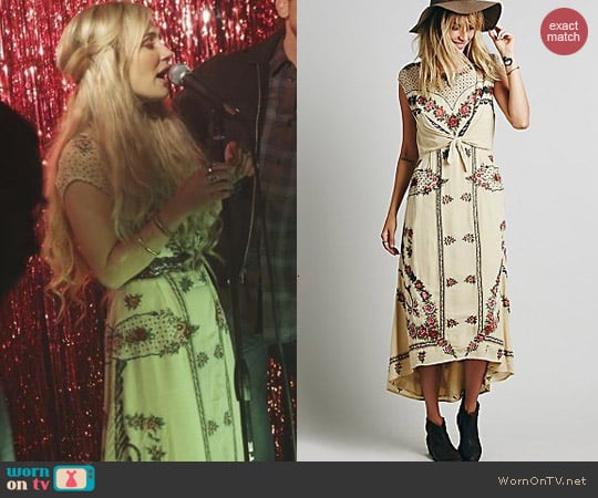 Free People Tie Knot Dress worn by Clare Bowen on Nashville