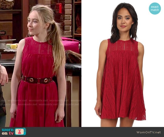 Free People Tu Es La Dress worn by Maya Hart (Sabrina Carpenter) on Girl Meets World