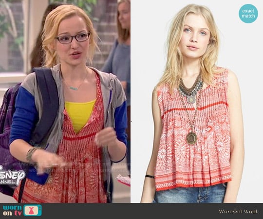 Free People Myna Top worn by Maddie Rooney (Dove Cameron) on Liv and Maddie