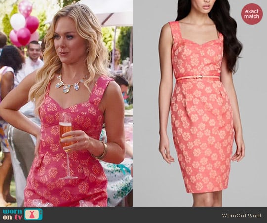 French Connection Fantasy Jacquard Dress worn by Shelby (Laura Bell Bundy) on Hart of Dixie