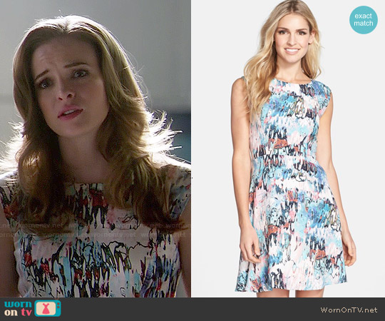 French Connection Isla Ripple Dress worn by Caitlin Snow (Danielle Panabaker) on The Flash