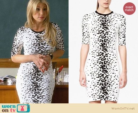 French Connection Ombre Bark Dress worn by Ari Graynor on Bad Teacher