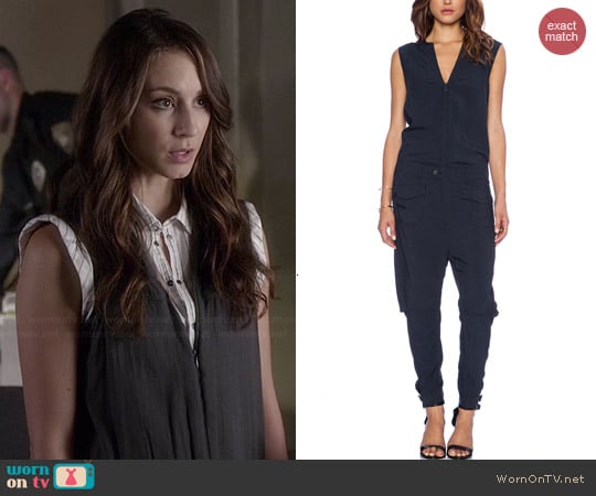 G Star Avity Radar Suit worn by Troian Bellisario on PLL