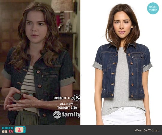 Genetic Blondie Denim Jacket worn by Callie Jacob (Maia Mitchell) on The Fosters