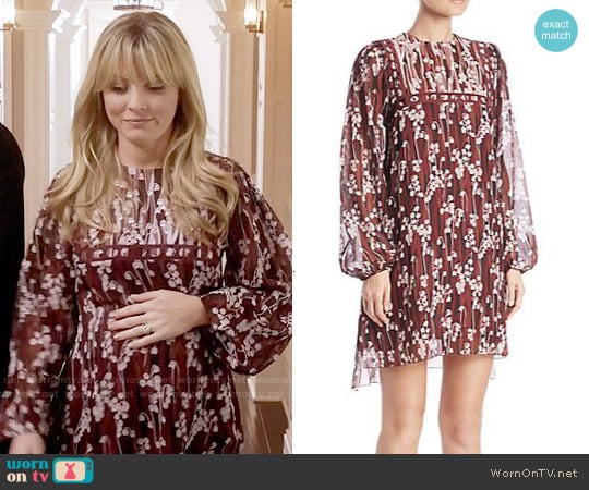 Giamba Floral Blouson Dress worn by Rhonda Lyon (Kaitlin Doubleday) on Empire