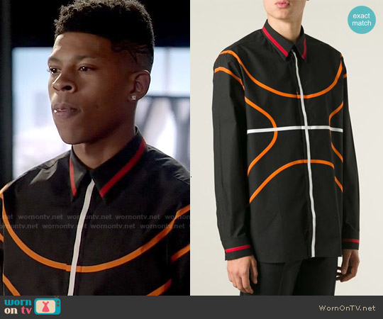 Givenchy Basketball Contour Shirt worn by Hakeem Lyon (Bryshere Y. Gray) on Empire