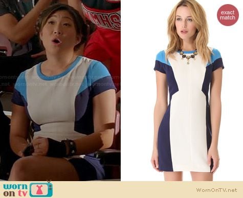 Glee Fashion: Club Monaco Ellie Dress worn by Jenna Ushkowitz