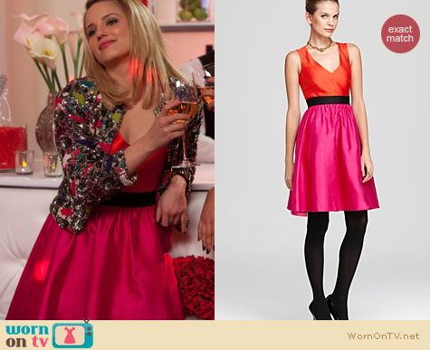 Glee Fashion: Kate Spade Normandy dress worn by Dianna Agron at the wedding