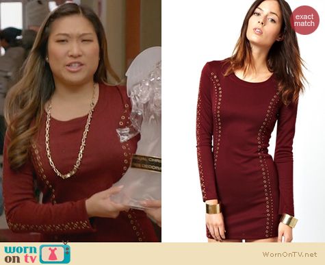 Glee Fashion: Lucca Couture Embellished Dress worn by Jenna Uskowitz