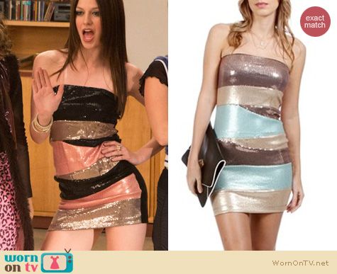 Glee Fashion: Marley's Posh Spice dress