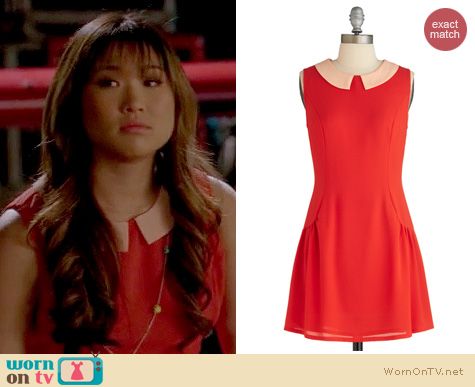 Glee Fashion: ModCloth's Citrus Chic dress worn by Jenna Ushkowitz