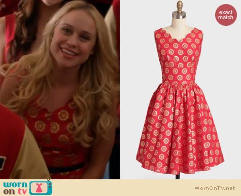 Glee Fashion: Queen of Heartz Brenda dress worn by Becca Tobin