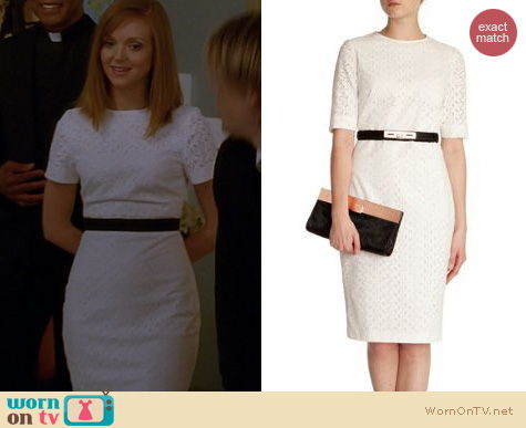 Glee Fashion: Ted Baker Araa dress worn by Jayma Mays