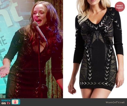 Guess Tessa Embellished Dress worn by Caitlin Snow on The Flash